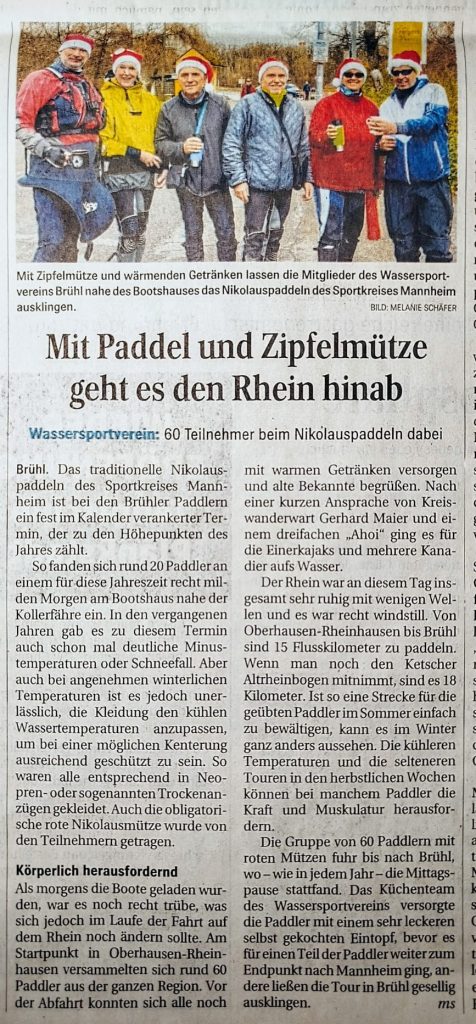 Zeitungsbericht